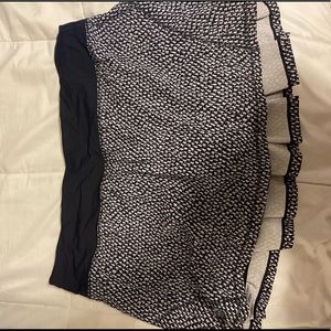 lululemon athletica ruffle tennis skirt